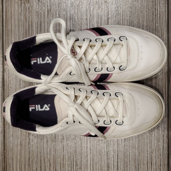 FILA sneakers white stripe 8 - Picture 1 of 10